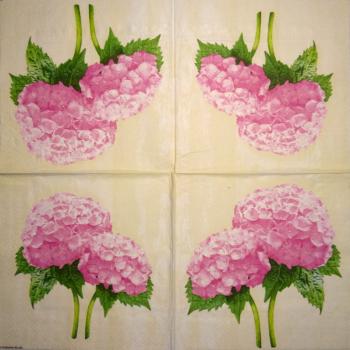056 Hydrangeas - 3-ply - Ambiente